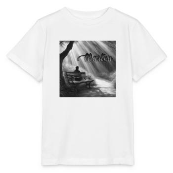 Warten - Stanley/Stella Kinder T-Shirt MINI CREATOR  - Weiß - Vorne - Maike (125cm)
