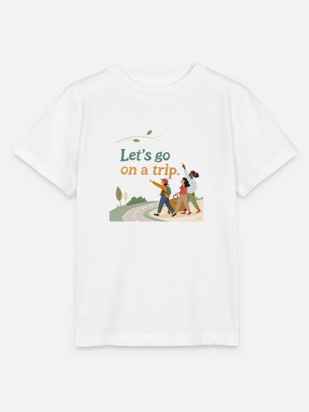 Travel - Stanley/Stella Kinder T-Shirt MINI CREATOR  - Weiß