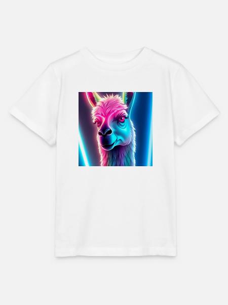 Neon Lama - Stanley/Stella Kinder T-Shirt MINI CREATOR - Weiß