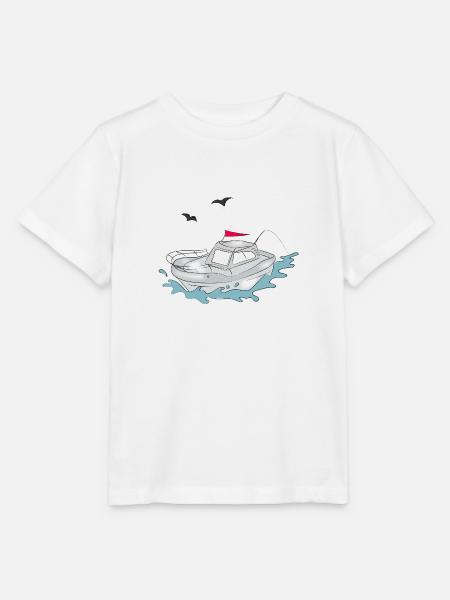 Fun Yacht - Stanley/Stella Kinder T-Shirt MINI CREATOR - Weiß