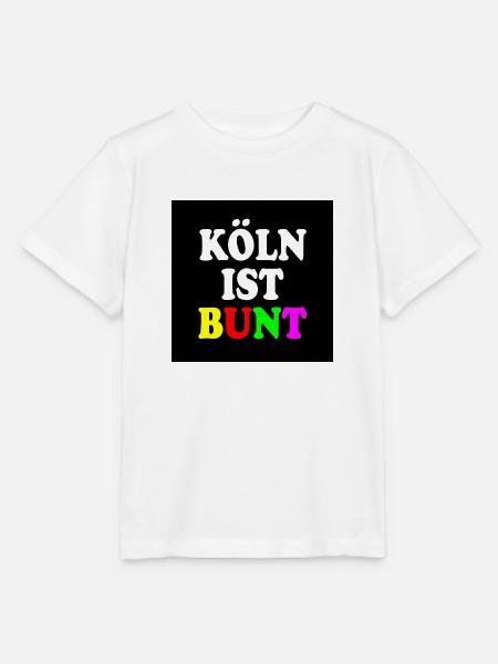 Köln ist bunt - Stanley/Stella Kinder T-Shirt MINI CREATOR  - Weiß