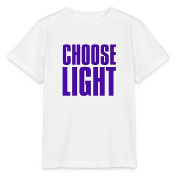 Wählen Sie Licht - Stanley/Stella Kinder T-Shirt MINI CREATOR  - Weiß - Vorne - Maike (125cm)