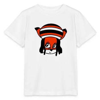 Fuchs Raggae Jamaika Hut Rasta Locken Chill Mütze - Stanley/Stella Kinder T-Shirt MINI CREATOR  - Weiß - Vorne - Maike (125cm)