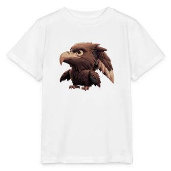 Bande dessinée Eagle - T-shirt bio MINI CREATOR Stanley/Stella Enfant - blanc - Devant - Maike (125cm)