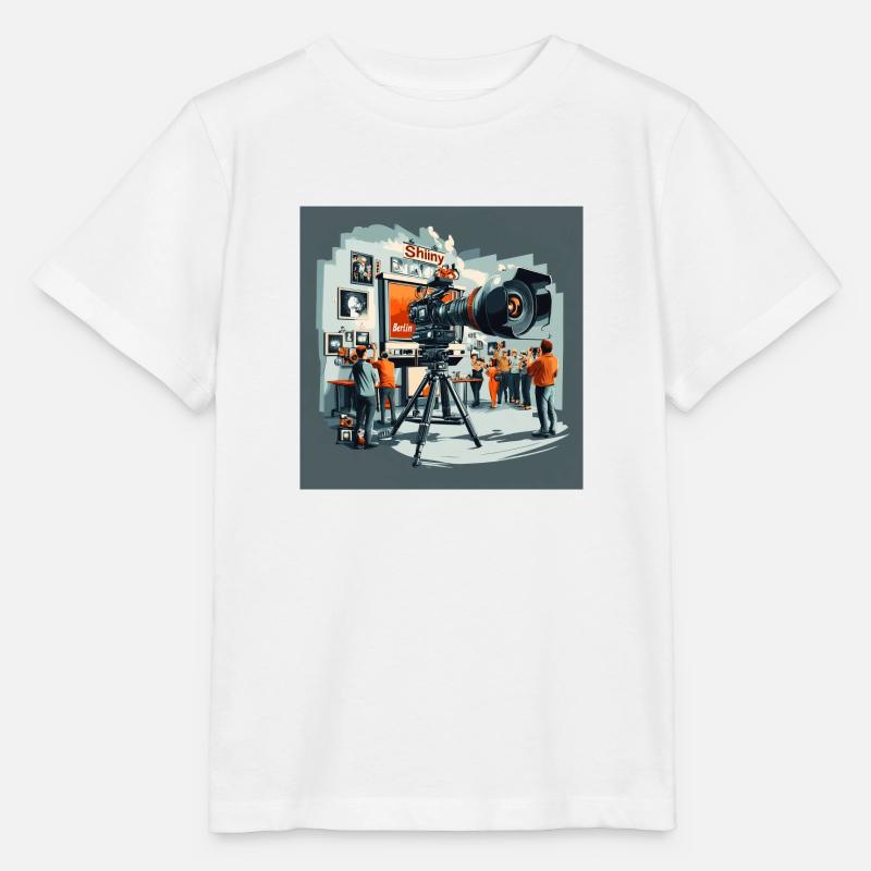 Camera studion 2 - Stanley/Stella Kinder T-Shirt MINI CREATOR - Weiß