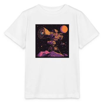 Space rock - Stanley/Stella Kinder T-Shirt MINI CREATOR  - Weiß - Vorne - Maike (125cm)