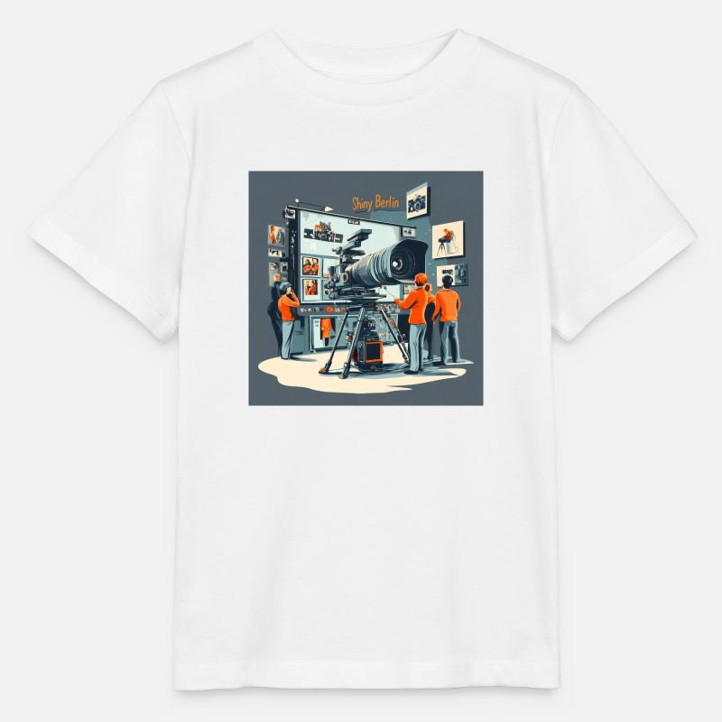 The camera studio - Stanley/Stella Kinder T-Shirt MINI CREATOR - Weiß