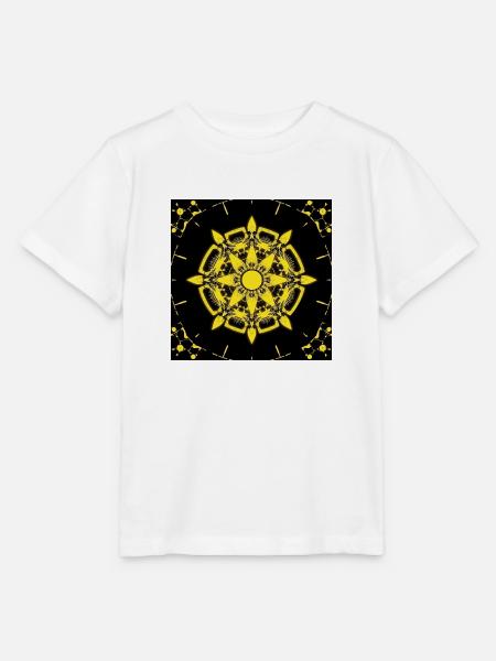 Cyber-Muster - Stanley/Stella Kinder T-Shirt MINI CREATOR  - Weiß