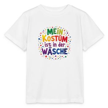 Mein Kostüm ist in der Wäsche - Stanley/Stella Kinder T-Shirt MINI CREATOR  - Weiß - Vorne - Maike (125cm)