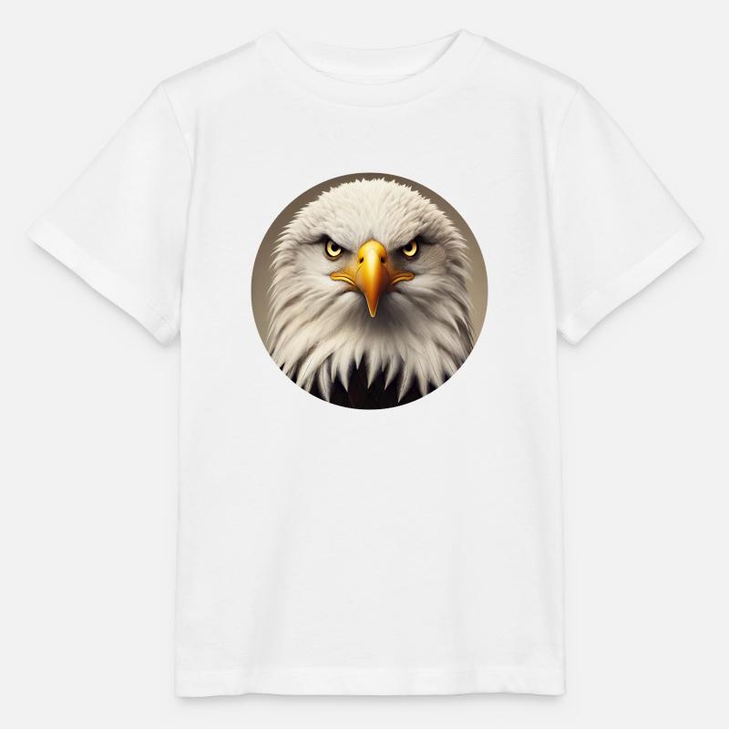 Weißkopfseeadler - Stanley/Stella Kinder T-Shirt MINI CREATOR  - Weiß