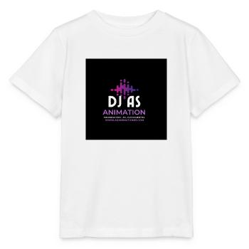 Dj as - T-shirt bio MINI CREATOR Stanley/Stella Enfant - blanc - Devant - Maike (125cm)
