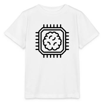 Intelligence artificielle - T-shirt bio MINI CREATOR Stanley/Stella Enfant - blanc - Devant - Maike (125cm)