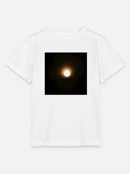 Mond - Stanley/Stella Kinder T-Shirt MINI CREATOR - Weiß