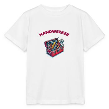 Toolbox Craftsman - Stanley/Stella MINI CREATOR Kids’ T-Shirt - white - Front - Maike (125cm)