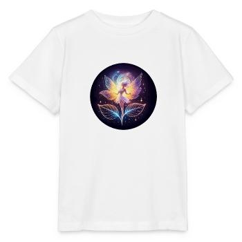 Fée lumineuse - T-shirt bio MINI CREATOR Stanley/Stella Enfant - blanc - Devant - Maike (125cm)