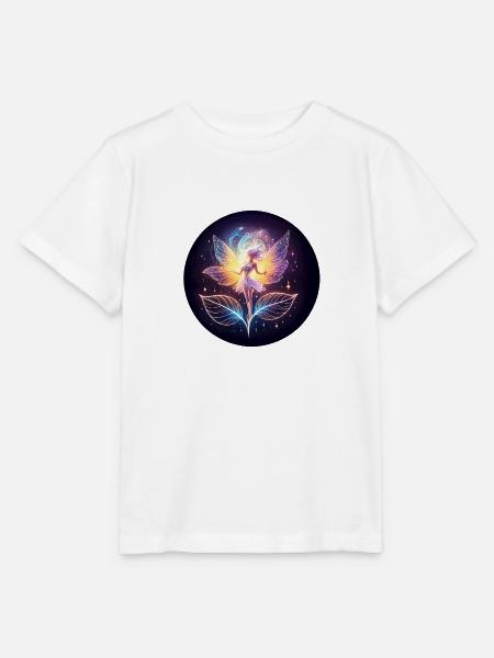 Leuchtende Fee - Stanley/Stella Kinder T-Shirt MINI CREATOR  - Weiß
