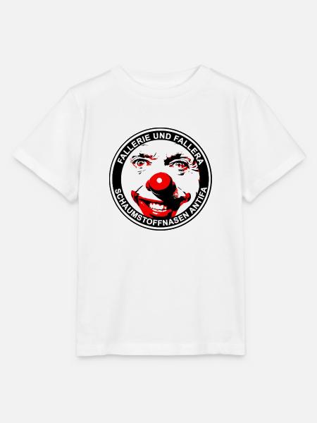 Fun Clown Varaiation Falleri Fallera - Stanley/Stella Kinder T-Shirt MINI CREATOR  - Weiß