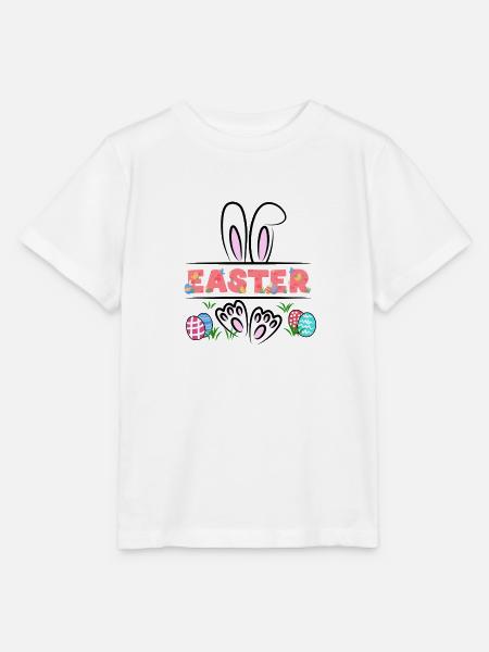 easter is here - Stanley/Stella Kinder T-Shirt MINI CREATOR  - Weiß