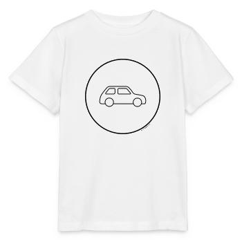 einfach ein Auto - Stanley/Stella Kinder T-Shirt MINI CREATOR  - Weiß - Vorne - Maike (125cm)