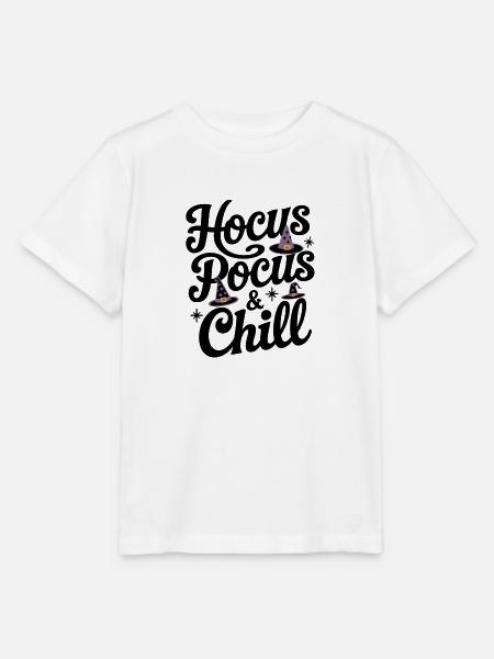 Hocus Pocus & Chill - Stanley/Stella Kinder T-Shirt MINI CREATOR - Weiß