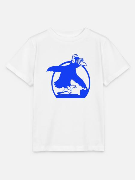 Rabe DJ Club Musik hören Sonnenbrille Kopfhörer - Stanley/Stella Kinder T-Shirt MINI CREATOR - Weiß
