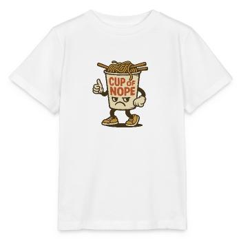 Cup of Nope - Stanley/Stella MINI CREATOR Kids’ T-Shirt - white - Front - Maike (125cm)