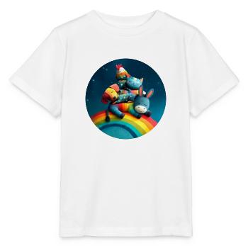 Stadtmusikanten "Dreamy" - Stanley/Stella Kinder T-Shirt MINI CREATOR  - Weiß - Vorne - Maike (125cm)