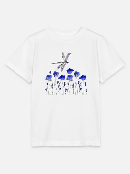 Libelle - Stanley/Stella Kinder T-Shirt MINI CREATOR  - Weiß