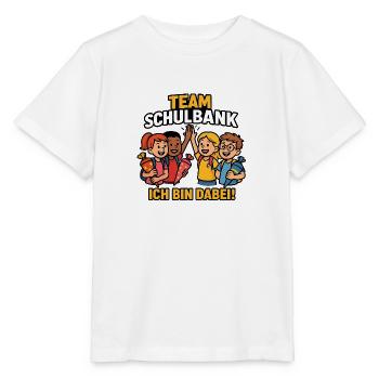 Équipe École Bureau École Inscription Enfants Enfants École primaire - T-shirt bio MINI CREATOR Stanley/Stella Enfant - blanc - Devant - Maike (125cm)