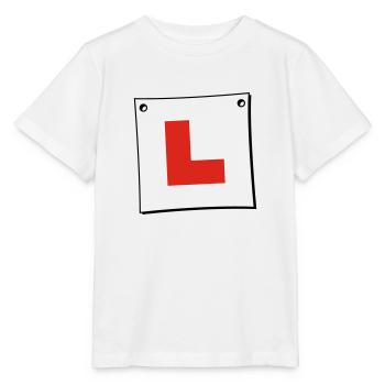 Learner Plate - Stanley/Stella MINI CREATOR Kids’ T-Shirt - white - Front - Maike (125cm)