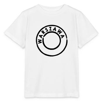 Warschau Poststempel - Stanley/Stella Kinder T-Shirt MINI CREATOR  - Weiß - Vorne - Maike (125cm)