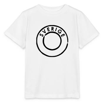 Sverige Schweden Poststempel - Stanley/Stella Kinder T-Shirt MINI CREATOR  - Weiß - Vorne - Maike (125cm)