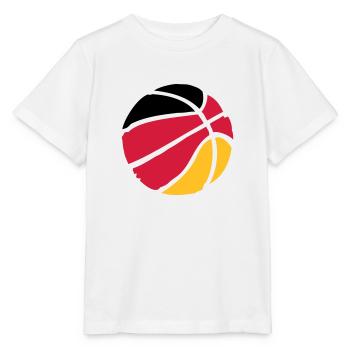 Basket-ball Basketball Basket - T-shirt bio MINI CREATOR Stanley/Stella Enfant - blanc - Devant - Maike (125cm)