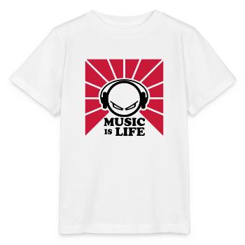 dj - T-shirt bio MINI CREATOR Stanley/Stella Enfant - blanc - Devant - Maike (125cm)