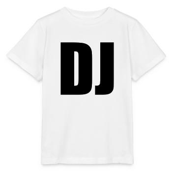 disc jockey - T-shirt bio MINI CREATOR Stanley/Stella Enfant - blanc - Devant - Maike (125cm)