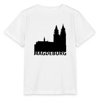 Magdeburg - Stanley/Stella Kinder T-Shirt MINI CREATOR  - Weiß - Vorne - Maike (125cm)