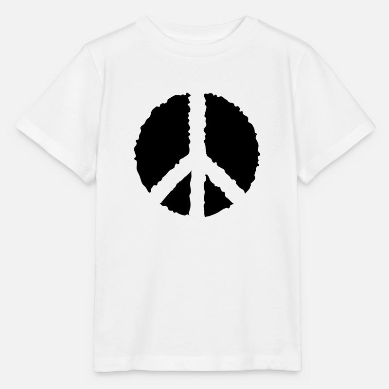 PEACE-PAIX - T-shirt bio MINI CREATOR Stanley/Stella Enfant - blanc