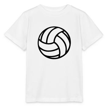 Volleyball 01 - Stanley/Stella Kinder T-Shirt MINI CREATOR  - Weiß - Vorne - Maike (125cm)