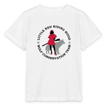 Wolf conservation team - T-shirt bio MINI CREATOR Stanley/Stella Enfant - blanc - Devant - Maike (125cm)