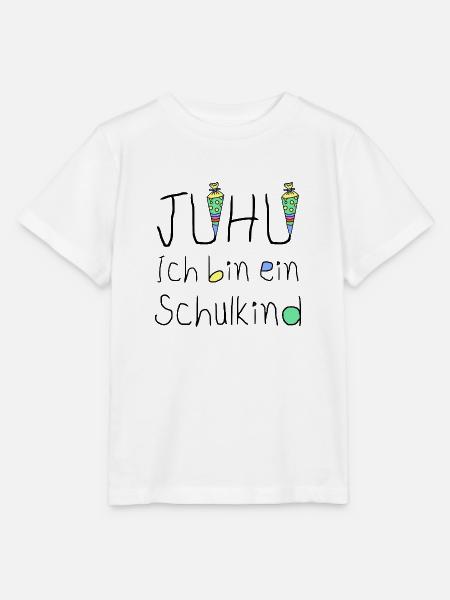 Einschulung Schulkind erste Klasse Erstklässler - Stanley/Stella Kinder T-Shirt MINI CREATOR - Weiß