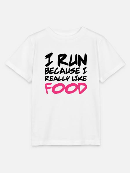 Run - Stanley/Stella MINI CREATOR Kids’ T-Shirt - white