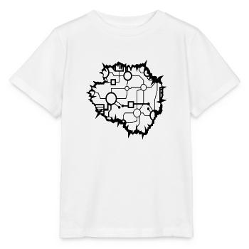 mikrochip leitung kabel computer verschaltung aufg - Stanley/Stella Kinder T-Shirt MINI CREATOR  - Weiß - Vorne - Maike (125cm)