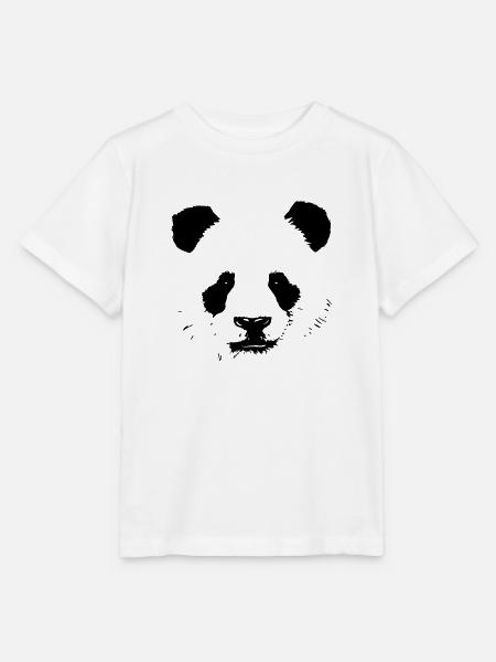 panda - Stanley/Stella Kinder T-Shirt MINI CREATOR - Weiß