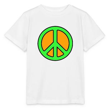 Peace - T-shirt bio MINI CREATOR Stanley/Stella Enfant - blanc - Devant - Maike (125cm)
