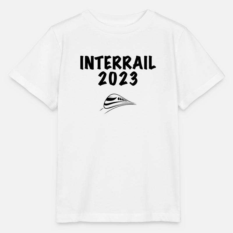Interrail 2023 - Stanley/Stella Kinder T-Shirt MINI CREATOR  - Weiß