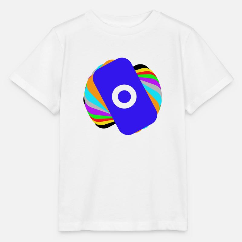 Farben-Kreisel - Stanley/Stella Kinder T-Shirt MINI CREATOR  - Weiß