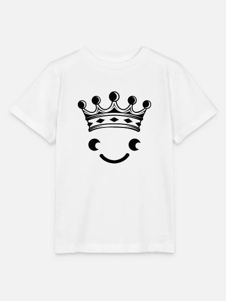 King Face - Stanley/Stella Kinder T-Shirt MINI CREATOR  - Weiß
