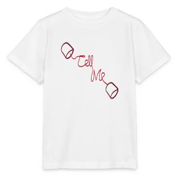 TELL ME - Stanley/Stella MINI CREATOR Kids’ T-Shirt - white - Front - Maike (125cm)