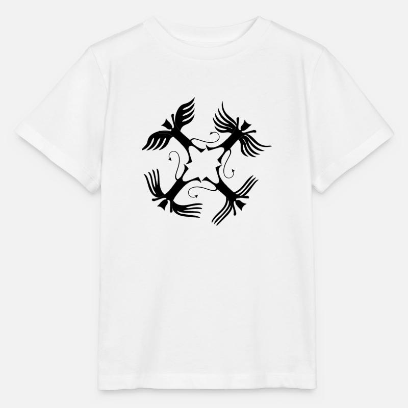 Cercle des diables - T-shirt bio MINI CREATOR Stanley/Stella Enfant - blanc