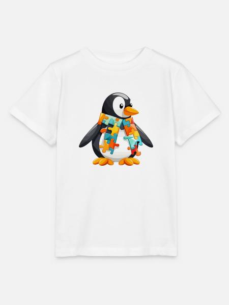 Pinguin Baby - Stanley/Stella Kinder T-Shirt MINI CREATOR - Weiß